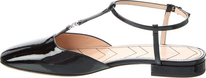 Gucci Double G Patent Ballet Flat - Image 2