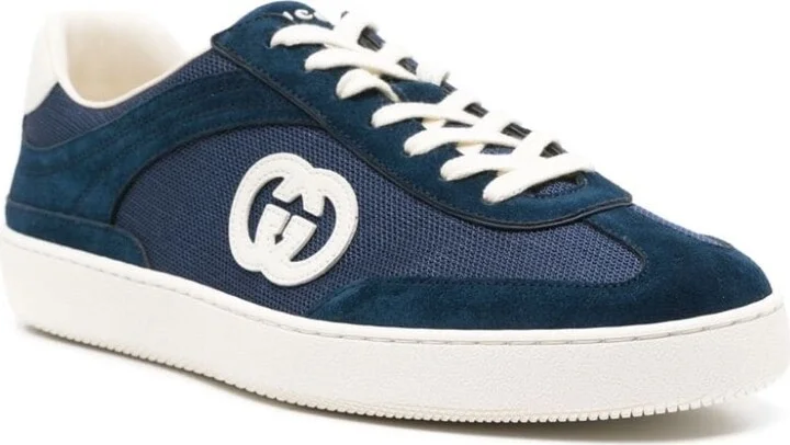 Gucci G75 Leather Sneaker - Image 2