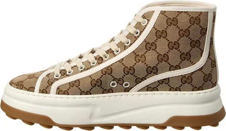Gucci Gg Canvas High-Top Sneaker - Image 2