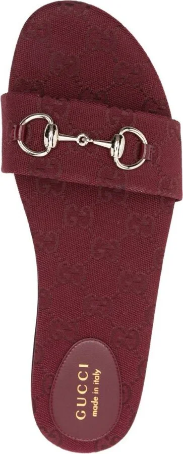 Gucci Gg Canvas Sandals - Image 2