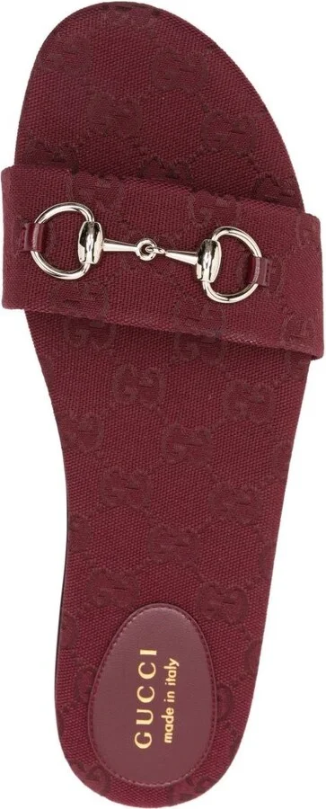 Gucci Gg Canvas Sandals - Image 2