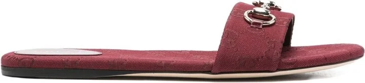 Gucci Gg Canvas Sandals