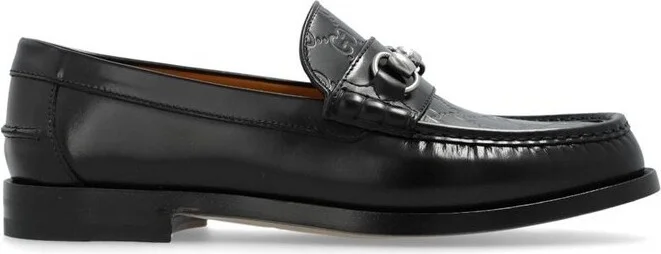 Gucci GG Horsebit Slip-On Loafers