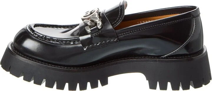 Gucci Gg Leather Loafer - Image 2