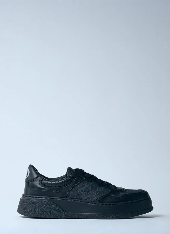 Gucci Gg Sneakers - Man Sneakers Black Uk - 11