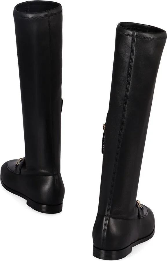 Gucci Gucci Jordaan Leather Boots - Image 4