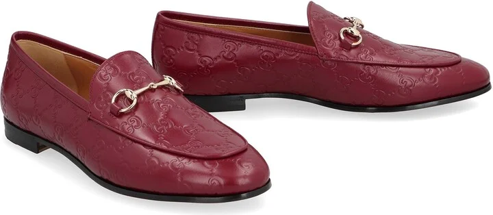Gucci Gucci Jordaan Leather Loafers - Image 3