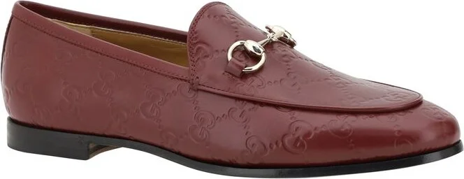 Gucci Gucci Jordaan Leather Loafers - Image 2
