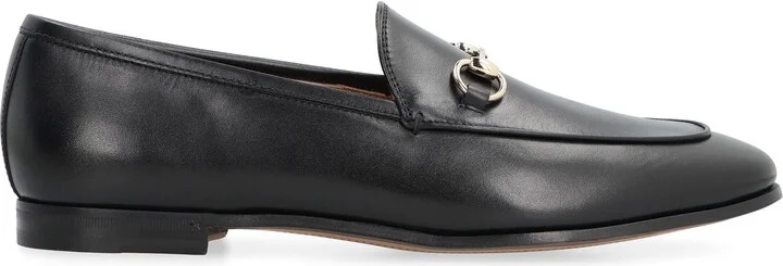 Gucci Gucci Jordaan Leather Loafers - Image 2