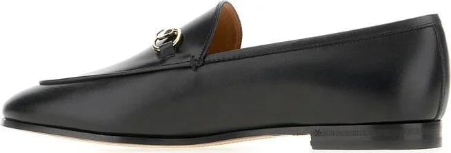 Gucci Gucci Jordaan Leather Loafers - Image 3