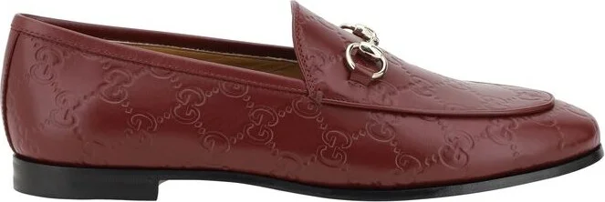 Gucci Gucci Jordaan Leather Loafers