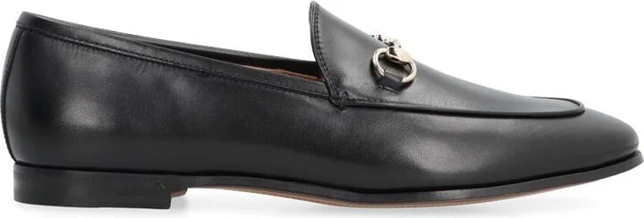 Gucci Gucci Jordaan Leather Loafers