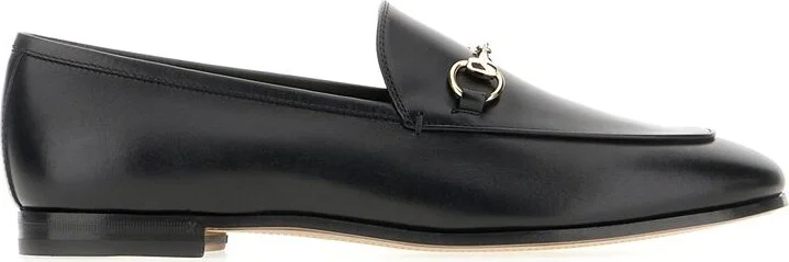 Gucci Gucci Jordaan Leather Loafers