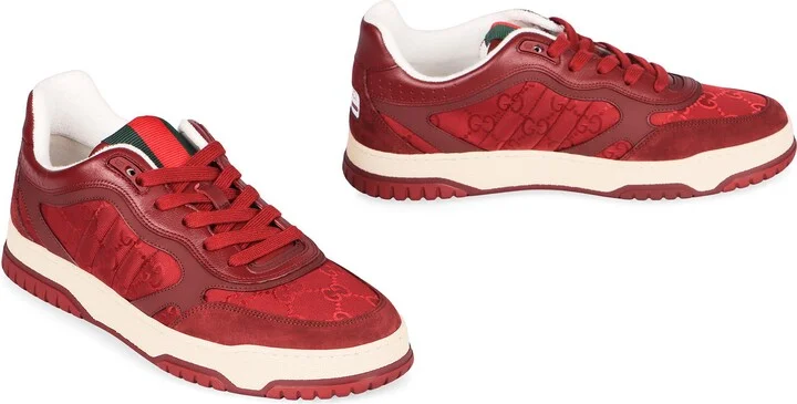 Gucci Gucci Re-Web Low-Top Sneakers - Image 3