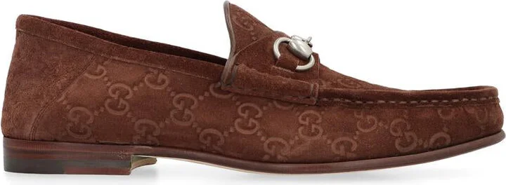 Gucci Horsebit 1953 Suede Loafers