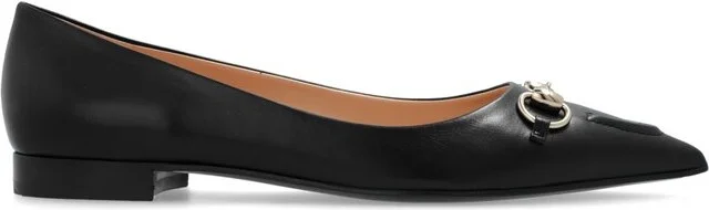 Gucci Horsebit Detail Ballet Flats