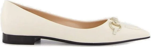 Gucci Horsebit Detail Ballet Flats