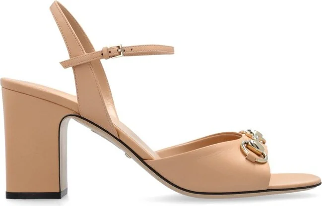 Gucci Horsebit Detailed Sandals
