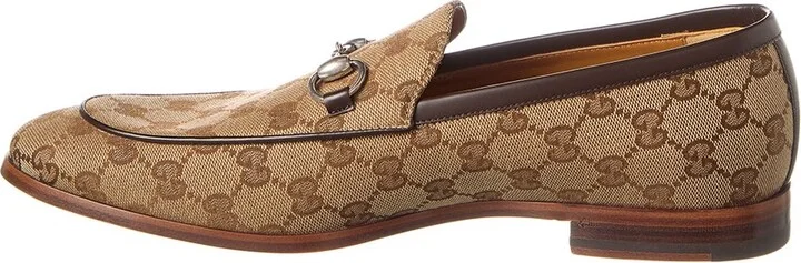Gucci Horsebit Gg Canvas Loafer - Image 2