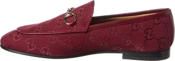 Gucci Horsebit Gg Canvas Loafer - Image 2