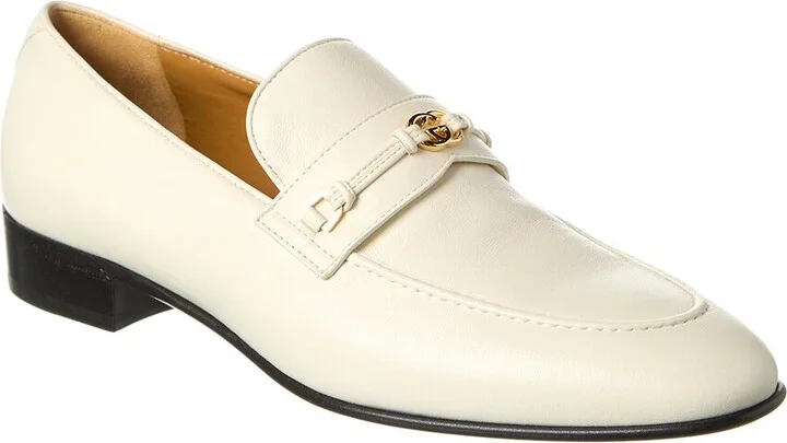 Gucci Horsebit Interlocking G Leather Loafer