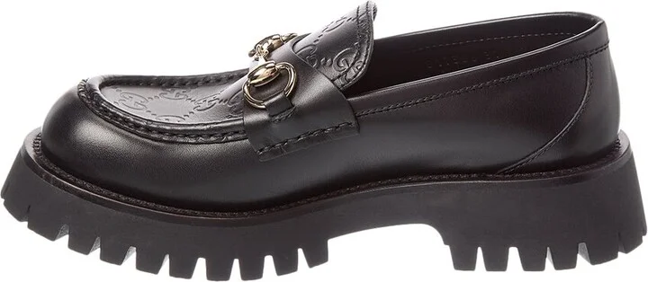 Gucci Horsebit Leather Loafer - Image 2