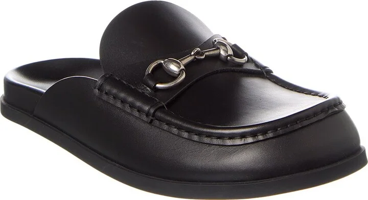Gucci Horsebit Leather Mule