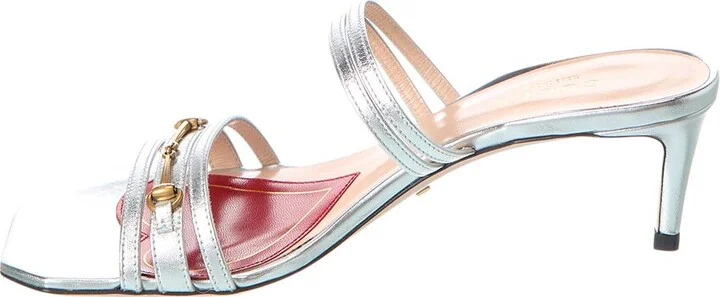 Gucci Horsebit Leather Sandal - Image 2