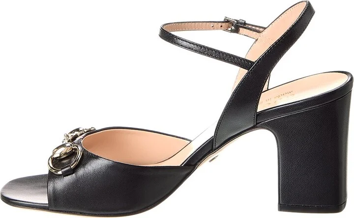 Gucci Horsebit Leather Sandal - Image 2