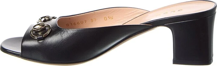 Gucci Horsebit Leather Sandal - Image 2