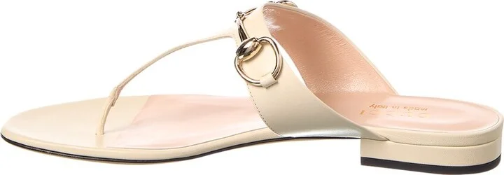 Gucci Horsebit Leather Sandal - Image 2