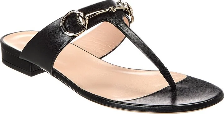 Gucci Horsebit Leather Sandal