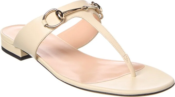 Gucci Horsebit Leather Sandal