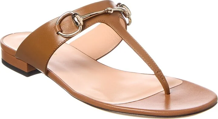 Gucci Horsebit Leather Sandal