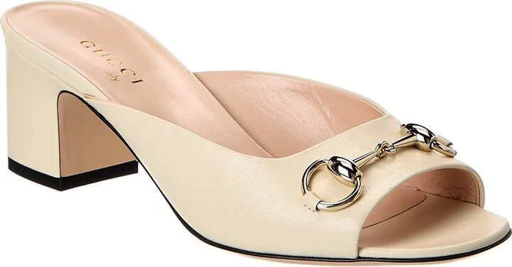 Gucci Horsebit Leather Sandal