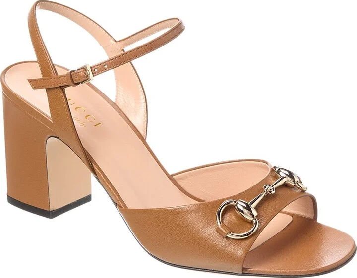 Gucci Horsebit Leather Sandal