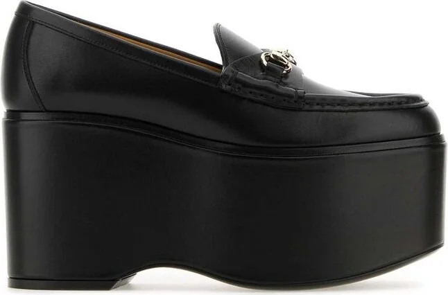 Gucci Horsebit Platform Loafers