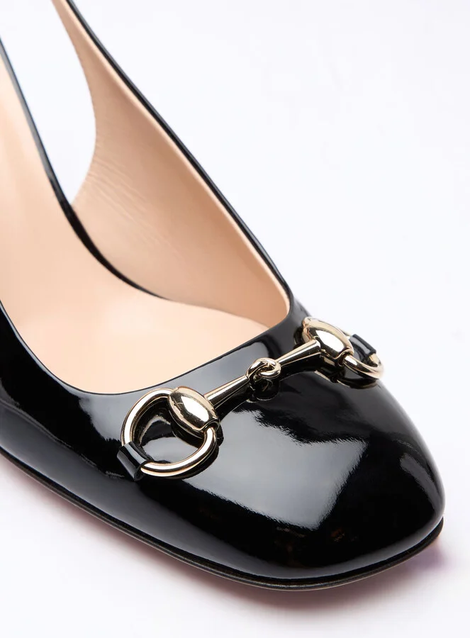 Gucci Horsebit Pumps - Woman Heels Black Eu - 38 - Image 2
