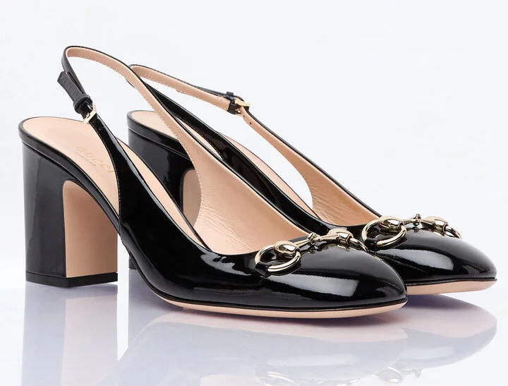 Gucci Horsebit Pumps - Woman Heels Black Eu - 38 - Image 3