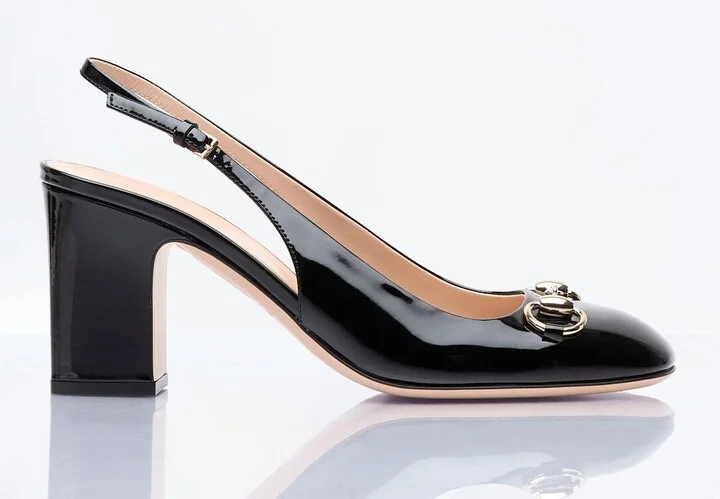 Gucci Horsebit Pumps - Woman Heels Black Eu - 38