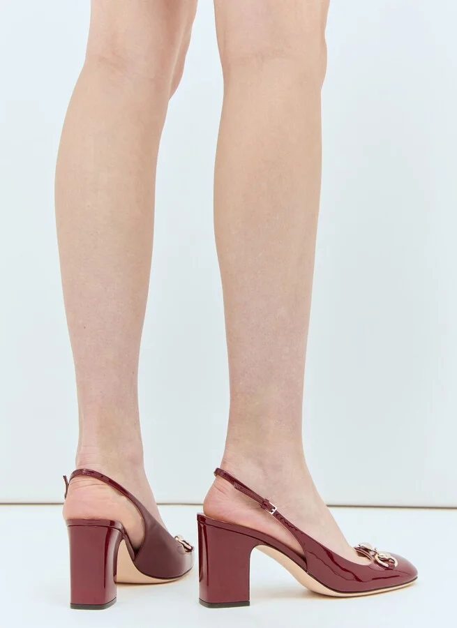 Gucci Horsebit Pumps - Woman Heels Red Eu - 36 - Image 5