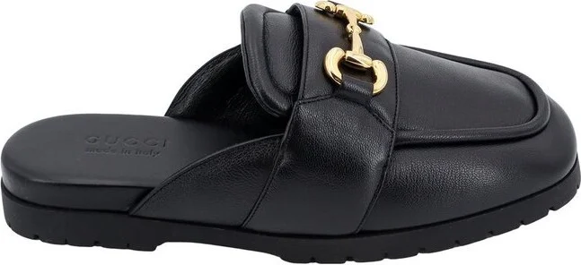 Gucci Horsebit Slip-On Mules