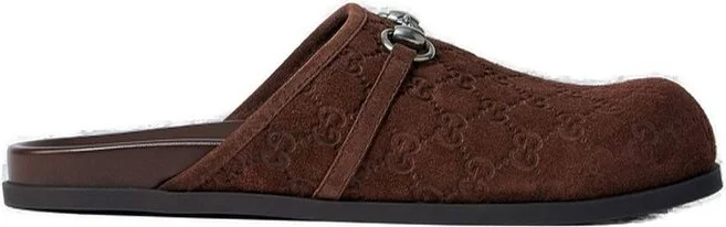 Gucci Horsebit Slip-On Mules