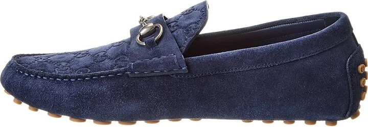 Gucci Horsebit Suede Loafer - Image 2