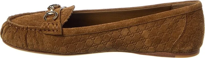 Gucci Horsebit Suede Loafer - Image 2