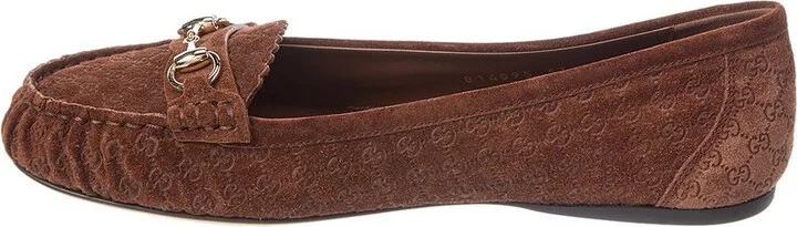 Gucci Horsebit Suede Loafer - Image 2