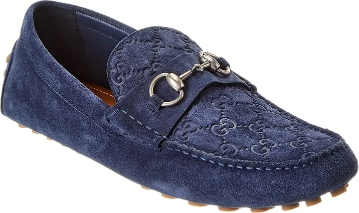Gucci Horsebit Suede Loafer