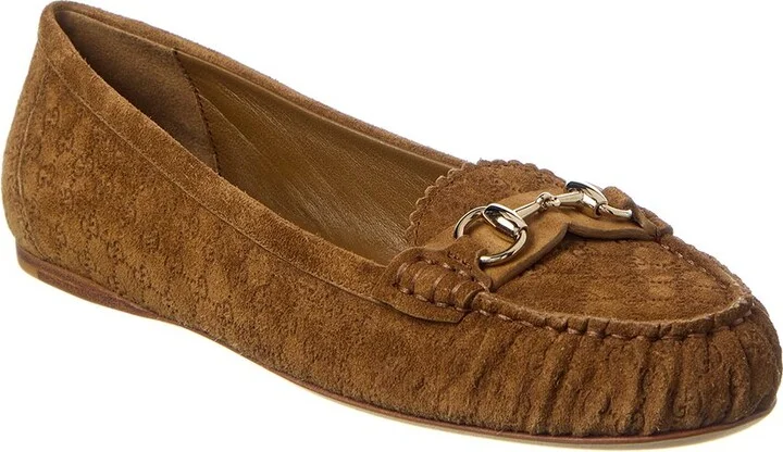 Gucci Horsebit Suede Loafer