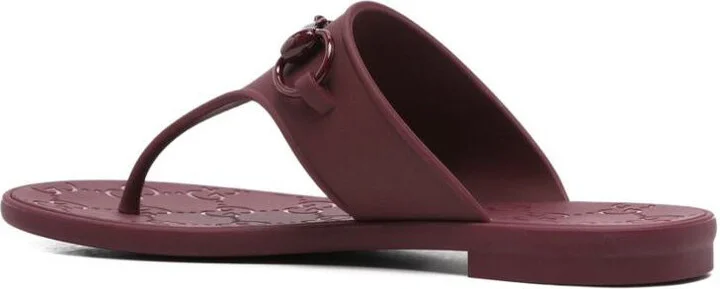 Gucci Horsebit Thong Sandals - Image 4