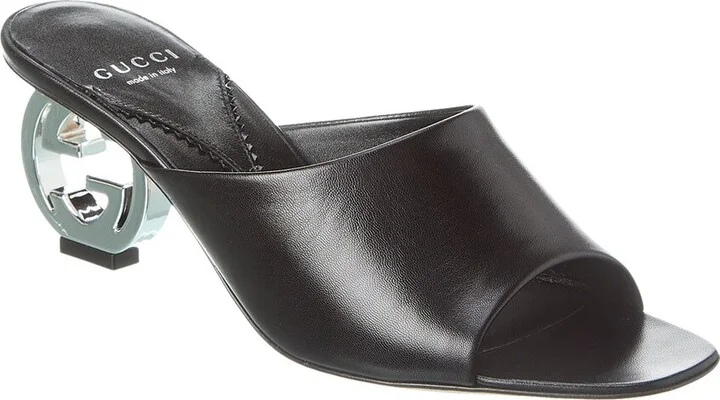 Gucci Interlocking G Leather Sandal